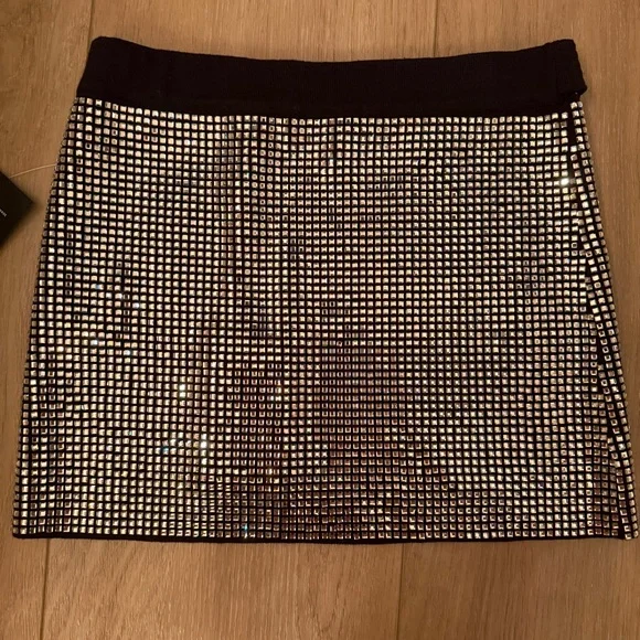 Retrofete Delta Embellished Skirt